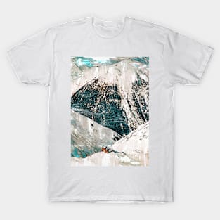 Snowy Mountain Cottage In Austria. For Mountain Lovers. T-Shirt